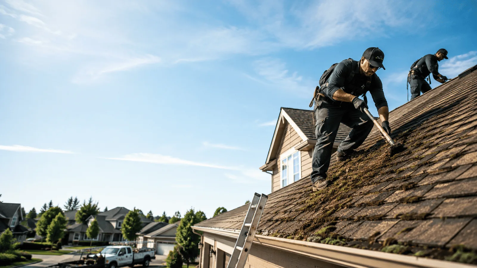 Roof Moss Removal in Pearson, WI near me
